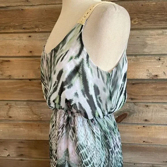 Live and Let Live Maxi Dress Size M EUC - Picture 5 of 10